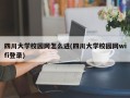 四川大学校园网怎么进(四川大学校园网wifi登录)