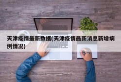 天津疫情最新数据(天津疫情最新消息新增病例情况)