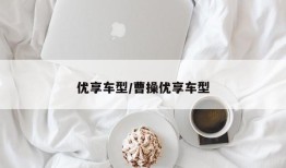 优享车型/曹操优享车型