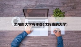 沈阳市大学有哪些(沈阳市的大学)