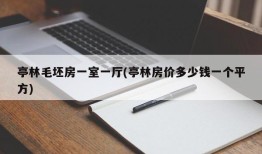 亭林毛坯房一室一厅(亭林房价多少钱一个平方)