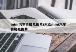 mini汽车价格及图片/大众mini汽车价格及图片