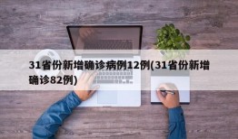 31省份新增确诊病例12例(31省份新增确诊82例)