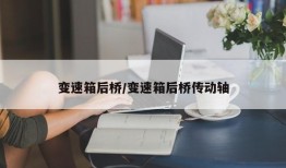变速箱后桥/变速箱后桥传动轴
