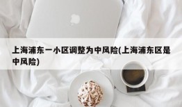 上海浦东一小区调整为中风险(上海浦东区是中风险)