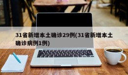 31省新增本土确诊29例(31省新增本土确诊病例1例)