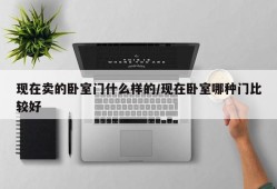 现在卖的卧室门什么样的/现在卧室哪种门比较好