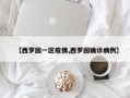 【西罗园一区疫情,西罗园确诊病例】